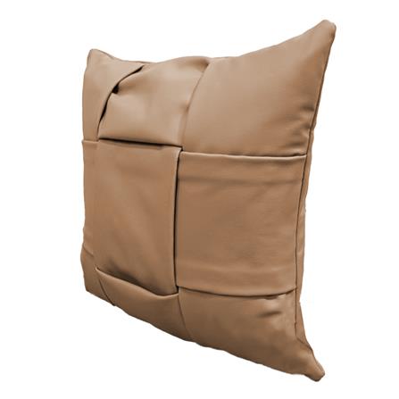 หมอนอิง SNAZZ TERLACA 18x18 นิ้ว สีน้ำตาล_3