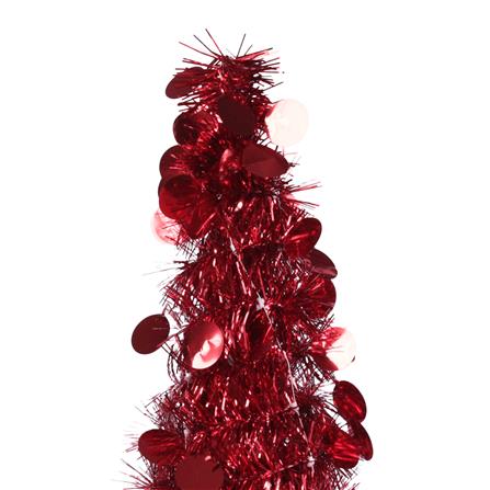 ต้นคริสต์มาสริบบิ้น HOME LIVING STYLE สูง 75 ซม. สีแดง_1