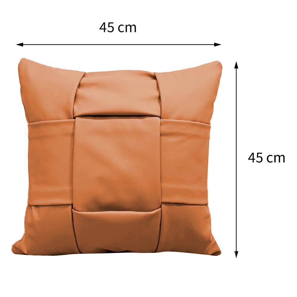 หมอนอิง SNAZZ TERLACA 18x18 นิ้ว สีส้ม