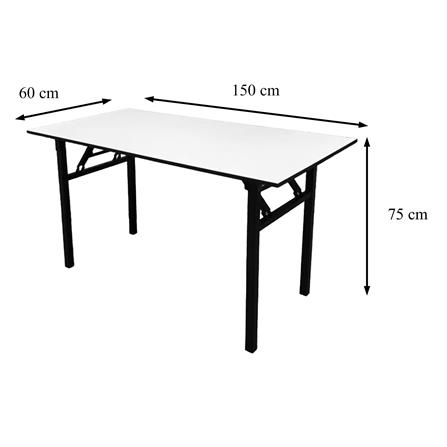 โต๊ะพับอเนกประสงค์ FURDINI T15 META 150 ซม. สีขาว_5