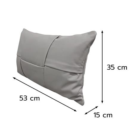 หมอนอิง SNAZZ TERLACA 14x21 นิ้ว สีเทา_7