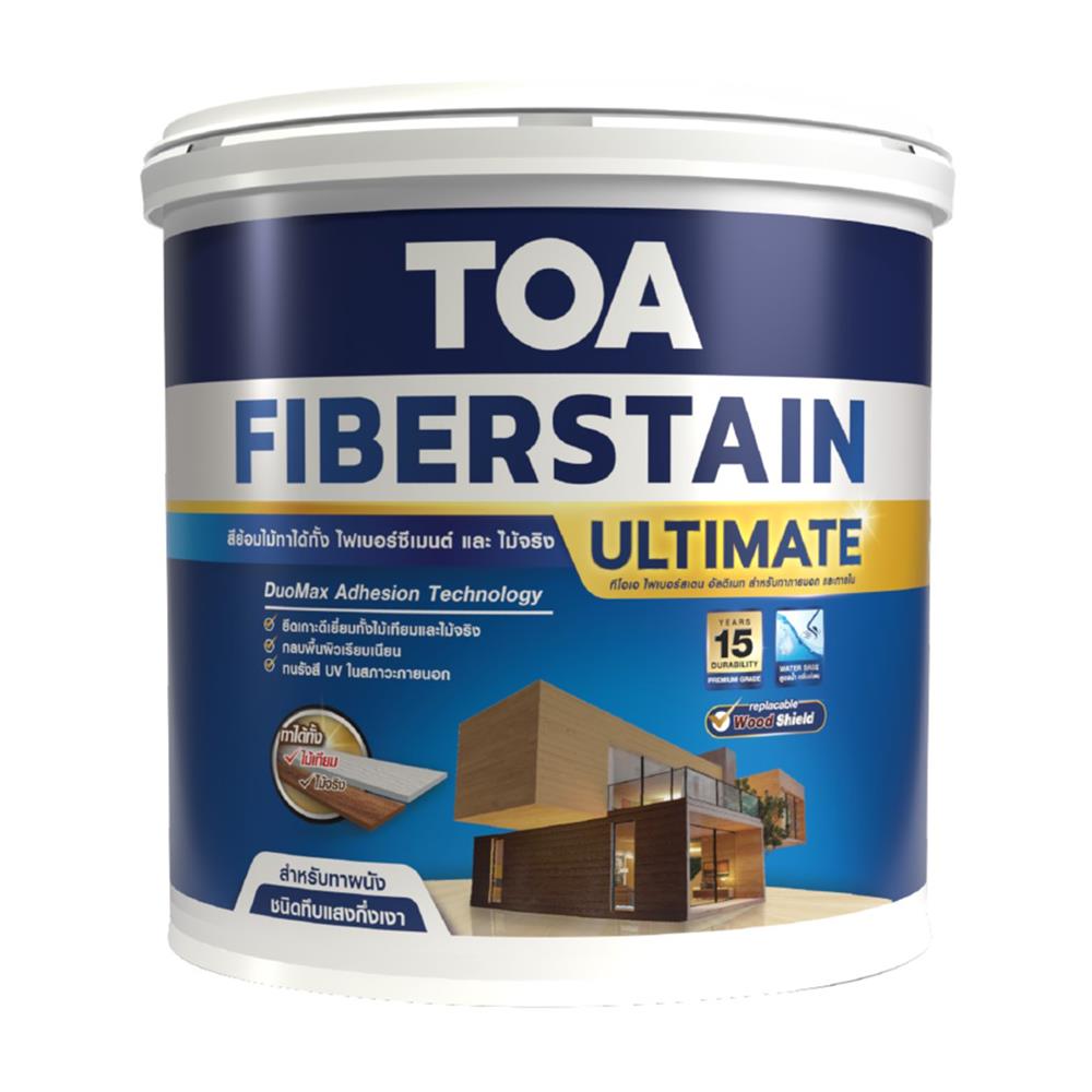 สีทาไม้ TOA ไฟเบอร์สเตน อัลติเมท BASE D สีขาว 1 แกลลอน