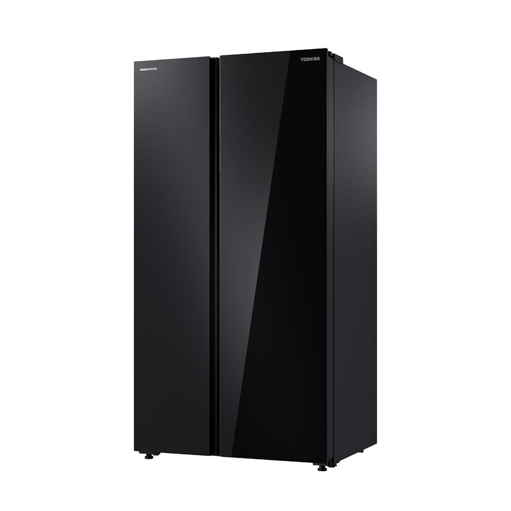 ตู้เย็น SIDE BY SIDE TOSHIBA GR-RS905WIA-PGTH(22) 25.1 คิว กระจกดำ