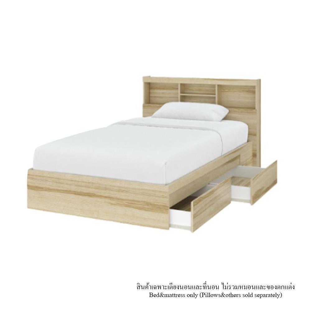 ชุดห้องนอน 3.5 ฟุต KONCEPT MOLLY 59063750 สีน้ำตาล