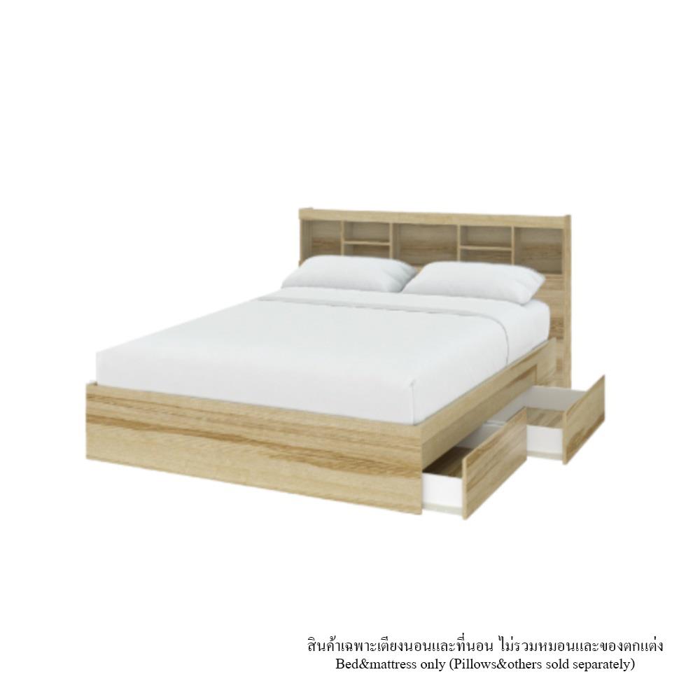 ชุดห้องนอน 5 ฟุต KONCEPT MOLLY 59063748 สีน้ำตาล