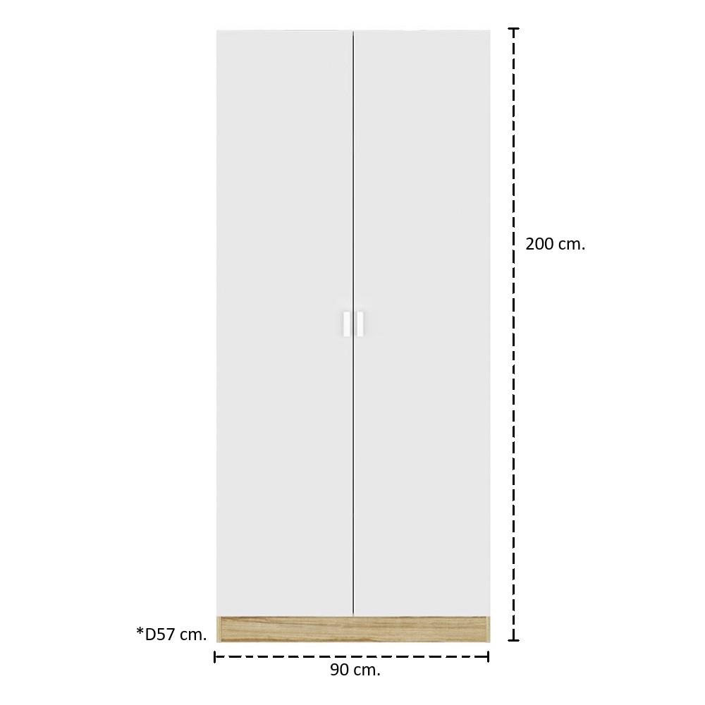 ชุดห้องนอน 3.5 ฟุต KONCEPT MOLLY 59063765 สีน้ำตาล
