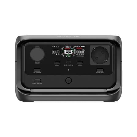 POWER BOX ECOFLOW RIVER 3 PLUS 600 วัตต์ สีดำ_1