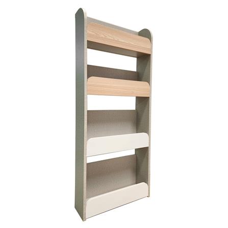 ชั้นวางหนังสือเด็ก FURDINI TORI 50 ซม. สี PINE OAK/ขาว_1