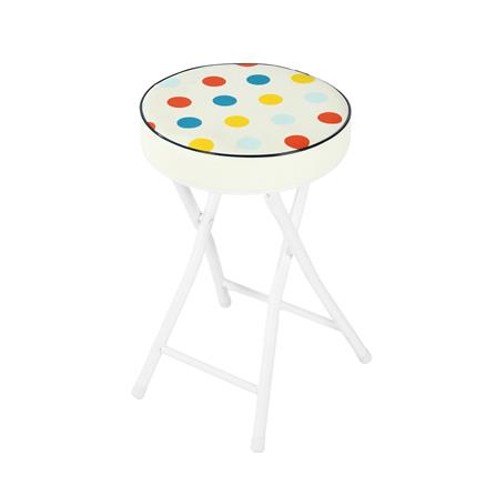 เก้าอี้พับ FURDINI APPLE PU ลายจุด_0