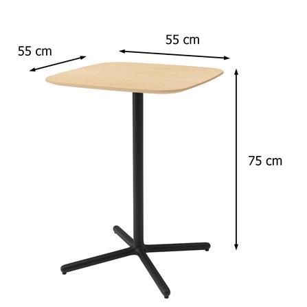โต๊ะทานข้าว FURDINI NATURA 55 ซม. สีโอ๊ค_4