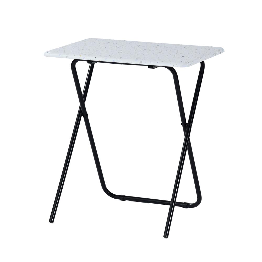 โต๊ะพับ FURDINI TERRAZZO PVC 60x40 ซม. สีเบจ_1