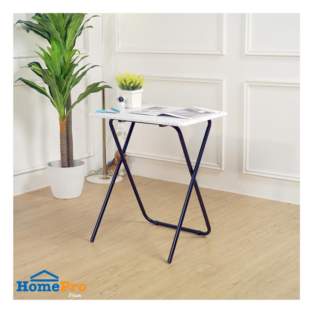 โต๊ะพับ FURDINI TERRAZZO PVC 60x40 ซม. สีเบจ