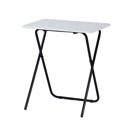 โต๊ะพับ FURDINI TERRAZZO PVC 60x40 ซม. สีเบจ_0