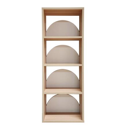 ชั้นวางของโล่ง 5 ชั้น FURDINI DEMI 60 ซม. สี PINE OAK/ขาว_1