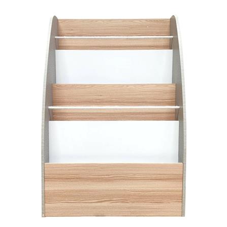 ชั้นวางหนังสือเด็ก FURDINI TORI 80 ซม. สี PINE OAK/ขาว_0