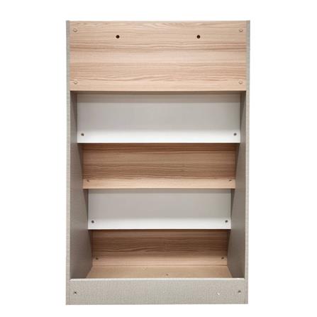 ชั้นวางหนังสือเด็ก FURDINI TORI 80 ซม. สี PINE OAK/ขาว_2