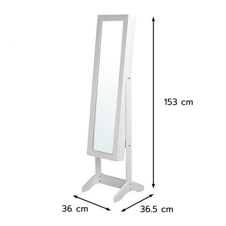 โต๊ะเครื่องแป้งแบบยืน FURDINI VITTA 36 ซม. สีขาว_6