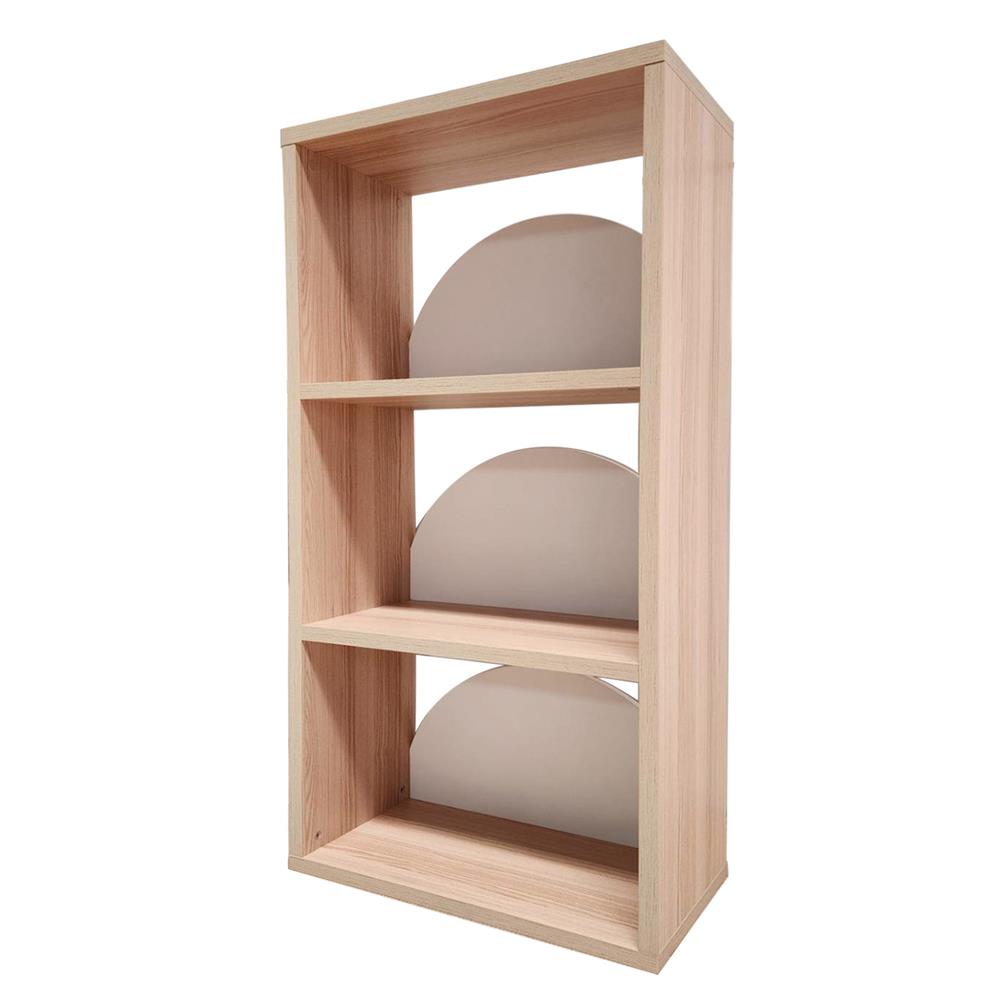 ชั้นวางของโล่ง 4 ชั้น FURDINI DEMI 60 ซม. สี PINE OAK/ขาว