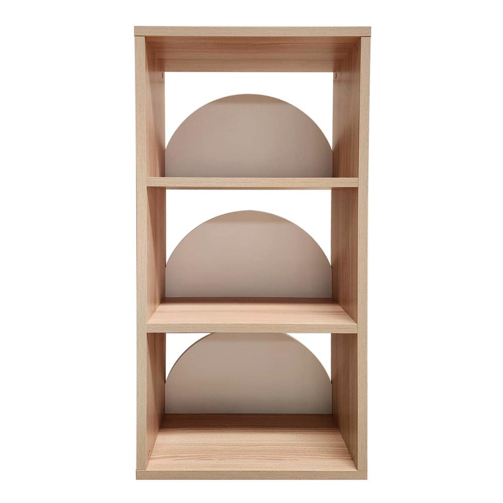 ชั้นวางของโล่ง 4 ชั้น FURDINI DEMI 60 ซม. สี PINE OAK/ขาว