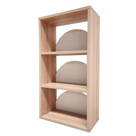 ชั้นวางของโล่ง 4 ชั้น FURDINI DEMI 60 ซม. สี PINE OAK/ขาว_0