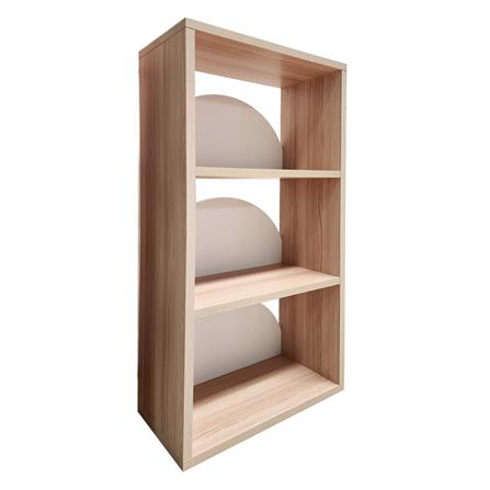 ชั้นวางของโล่ง 4 ชั้น FURDINI DEMI 60 ซม. สี PINE OAK/ขาว_2