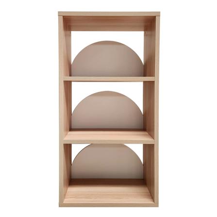 ชั้นวางของโล่ง 4 ชั้น FURDINI DEMI 60 ซม. สี PINE OAK/ขาว_1