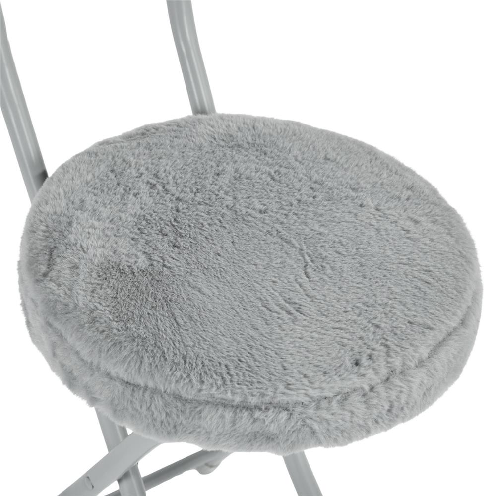 เก้าอี้พับ FURDINI PUFF สีเทา