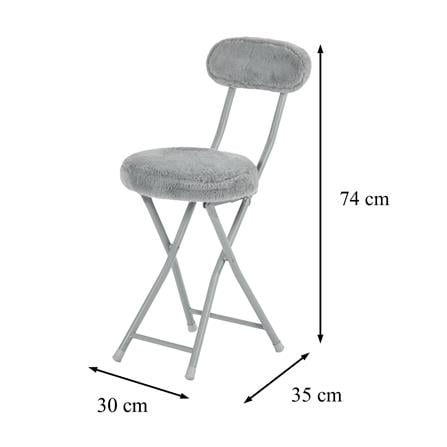 เก้าอี้พับ FURDINI PUFF สีเทา_9