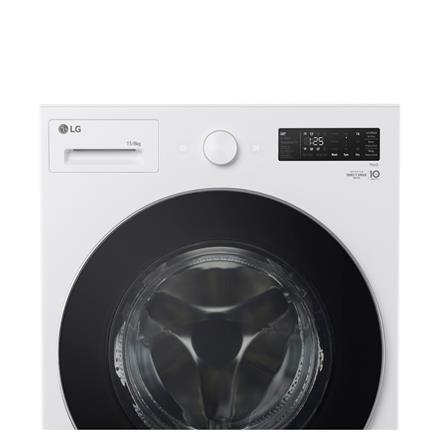 เครื่องซักอบผ้าฝาหน้า LG F2515RNEW 15/8 กก. 1100RPM อินเวอร์เตอร์ สีขาว_4