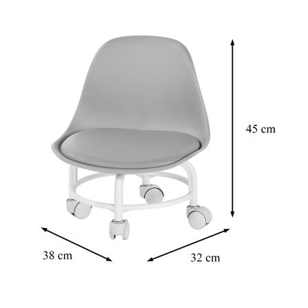 เก้าอี้ FURDINI WINNEY สีเทา_4