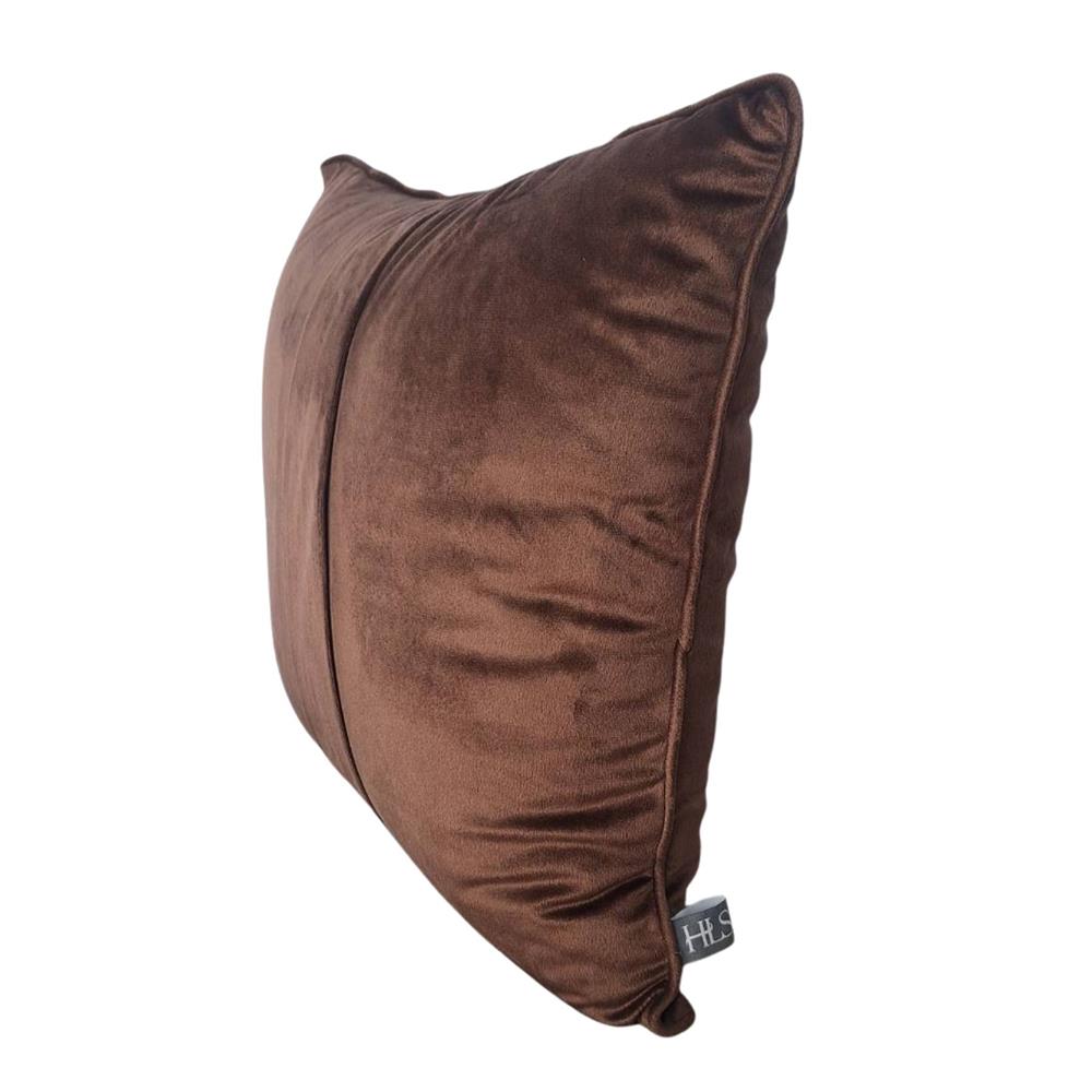 หมอนอิง HOME LIVING STYLE HELIA 18X18 นิ้ว สีน้ำตาล
