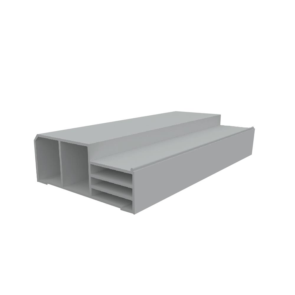 วงกบประตู UPVC MODERNWOOD 90x200 ซม. สีเทา
