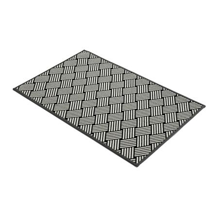พรม HOME LIVING STYLE HEXTER 45X70ซม. สีเทาเข้ม_5