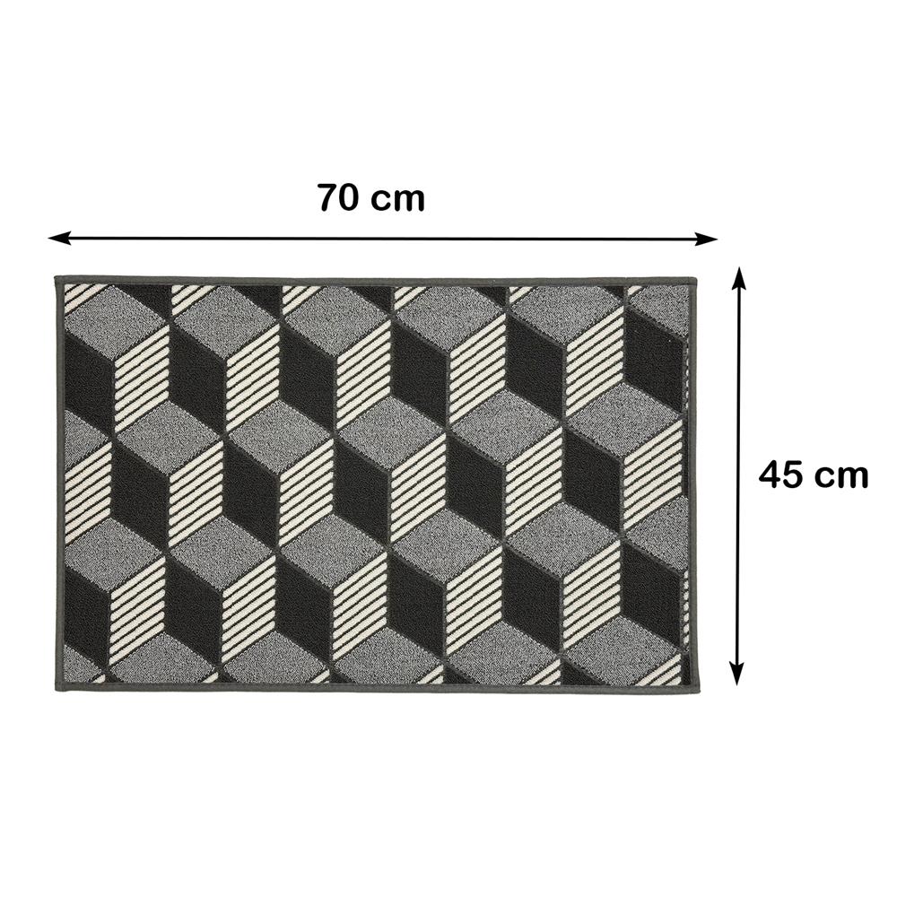 พรม HOME LIVING STYLE BRIXTON 45X70 ซม. สีเทาเข้ม