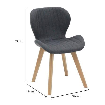 ชุดโต๊ะทานข้าว 2 ที่นั่ง SB FURNITURE JANORA-A80&YEARLING 59062972 สีขาว_7