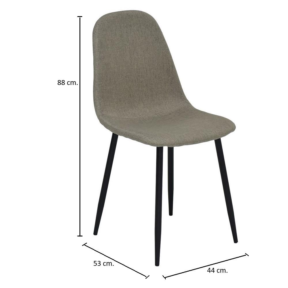 ชุดโต๊ะทานข้าว 4 ที่นั่ง SB FURNITURE BORIM120&LALADA 59062958 สีขาว