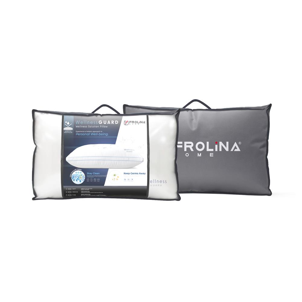 หมอนหนุน FROLINA WELLNESS GUARD M BAG 19x29 นิ้ว สีขาว