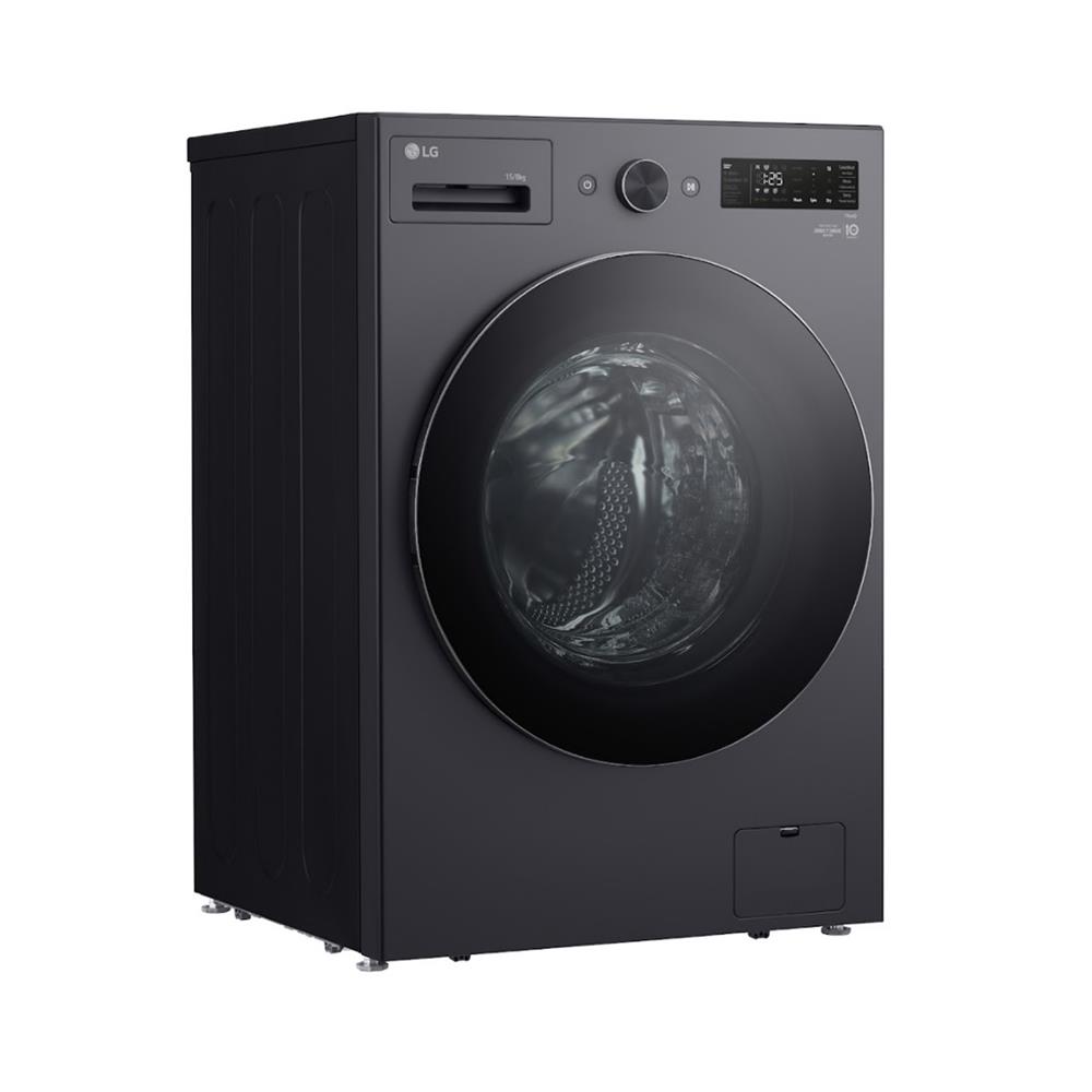 เครื่องซักอบผ้าฝาหน้า LG F2515RNEG 15/8 กก. 1100RPM อินเวอร์เตอร์ สีเทาเข้ม