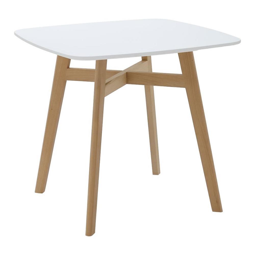 ชุดโต๊ะทานข้าว 4 ที่นั่ง SB FURNITURE JANORA-A80&YEARLING 59062988 สีขาว