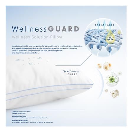 หมอนหนุน FROLINA WELLNESS GUARD F BAG 19x29 นิ้ว สีขาว_5