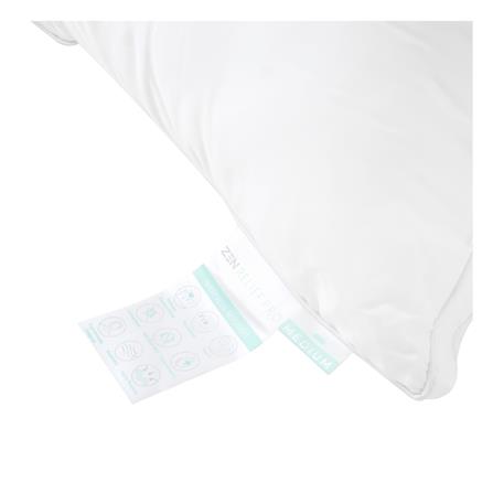 หมอนหนุน ไมโครไฟเบอร์ FROLINA ZEN RELIEF PRO M BAG 19x29 นิ้ว สีขาว_3