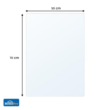 กระจกเงาเรียบ MOYA FM1001-1 50x70 ซม._5