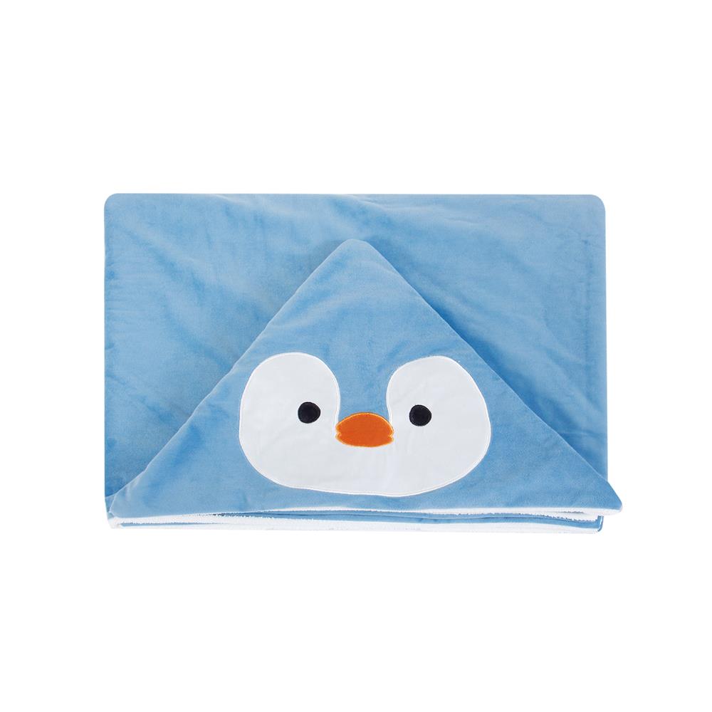 ผ้าขนหนู SNAZZ HOOD LITTLE-B 27x54 นิ้ว สี BLUE
