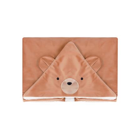 ผ้าขนหนู SNAZZ HOOD LITTLE-B 27x54 นิ้ว สี BROWN_1