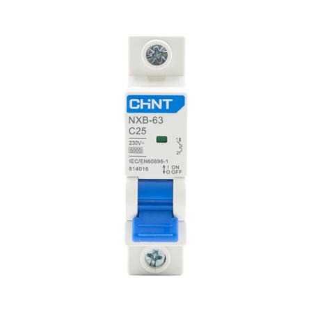 เซอร์กิตเบรกเกอร์ 25 แอมป์ 1 โพล 6KA CHINT NXB-63_0