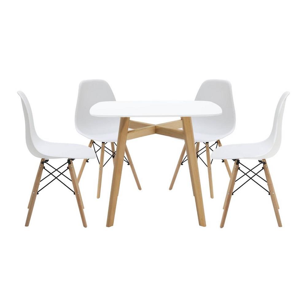 ชุดโต๊ะทานข้าว 2 ที่นั่ง SB FURNITURE JANORA&JOTO 59062981 สีขาว