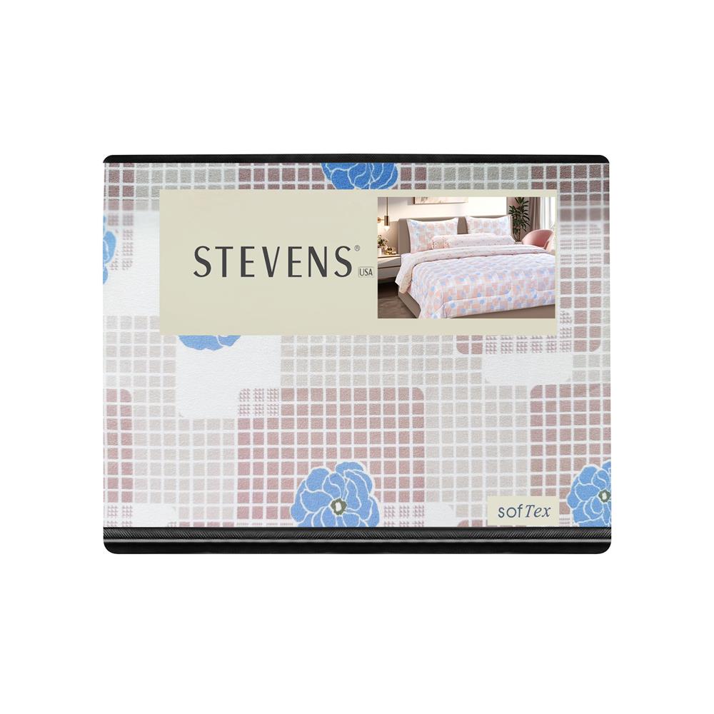 ชุดผ้าปูที่นอน 5 ฟุต (ชุด 6 ชิ้น) STEVENS SOFTEX AS11
