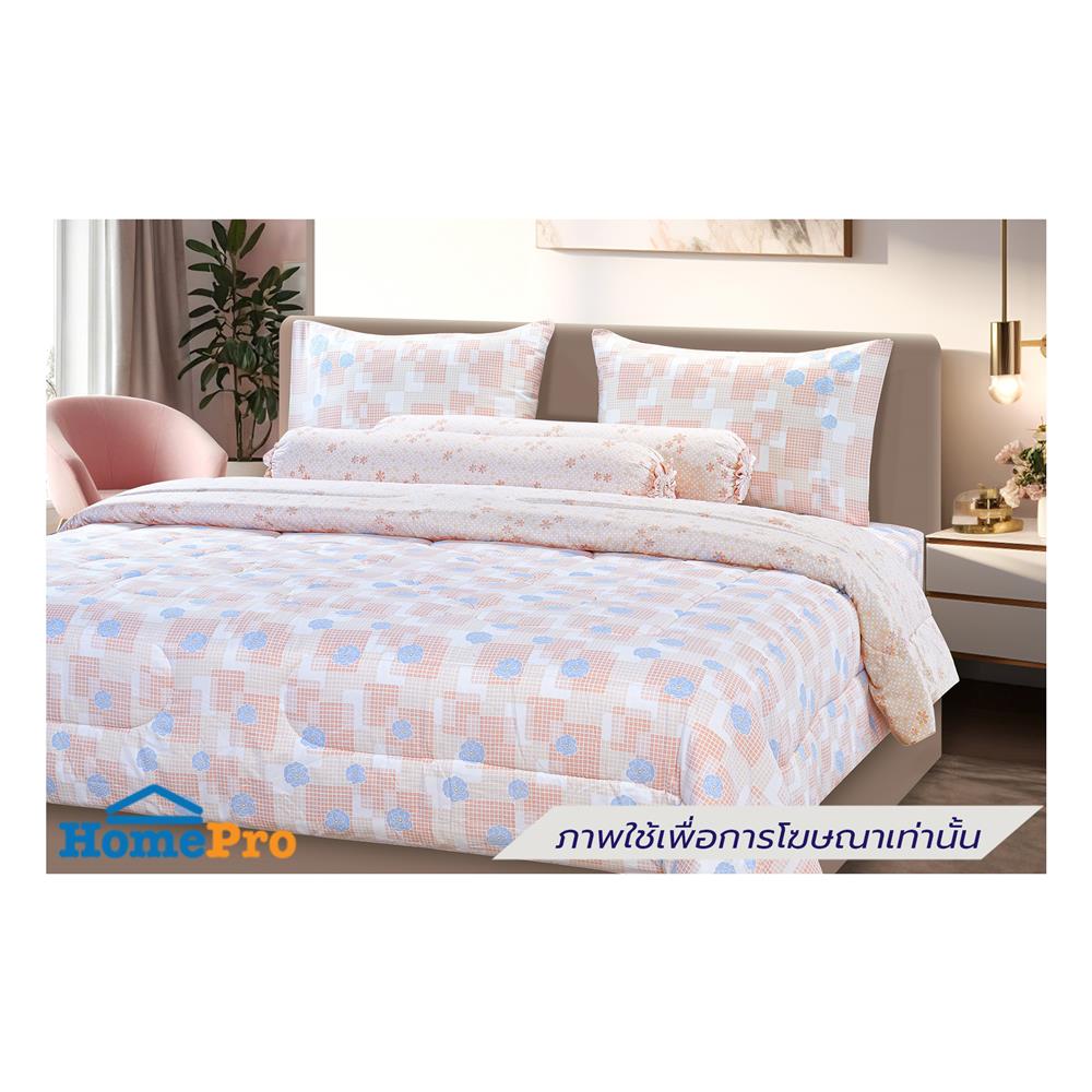 ชุดผ้าปูที่นอน 6 ฟุต (ชุด 6 ชิ้น) STEVENS SOFTEX AS11
