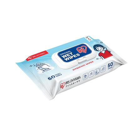 ผ้าเช็ดทำความสะอาด IRIS OHYAMA ANTI-BACTERIAL 50 แผ่น_1