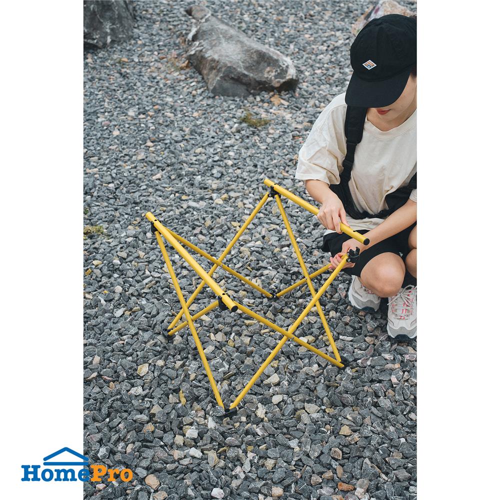 ชุดสนามแคมป์ปิ้ง 2 ที่นั่ง SPRING XPLOR สีดำ/เหลือง